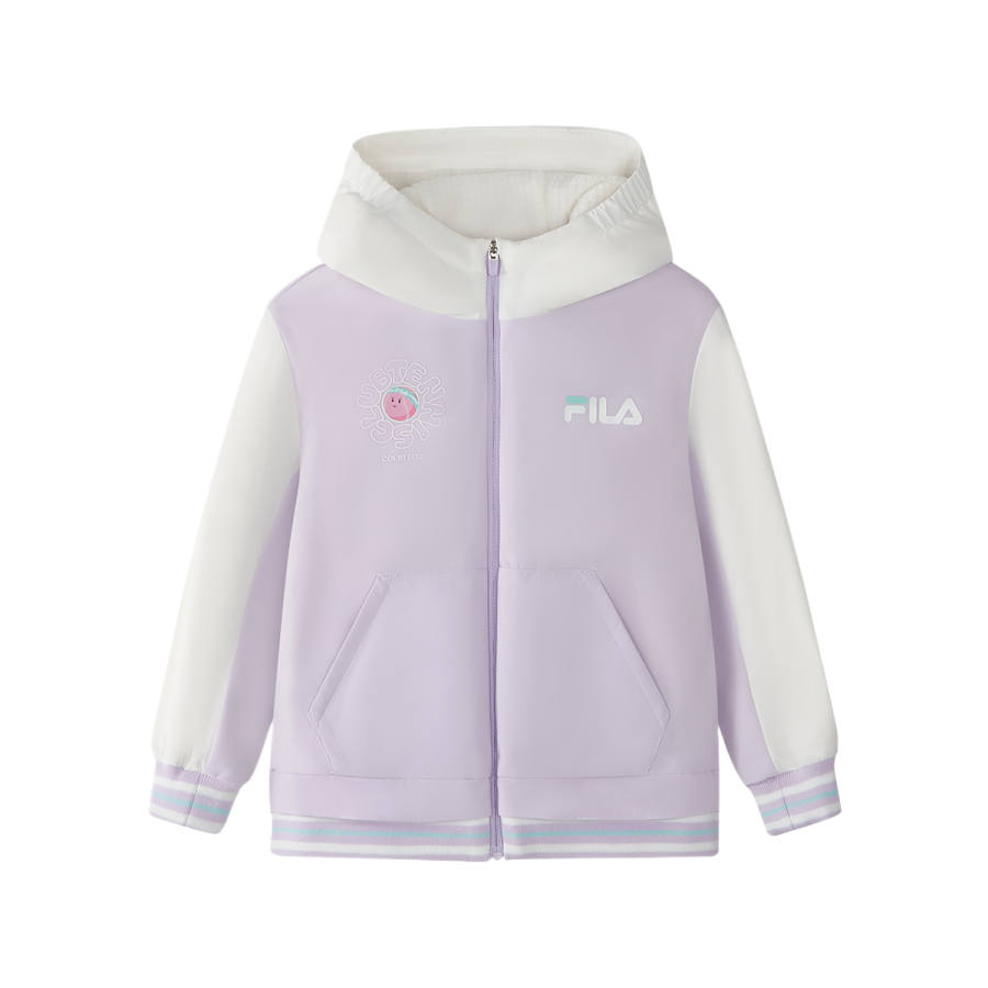 FILA KIDS Jacket PERFORMANCE FPH Sonic Purple Children Aged 3 7 Years Old