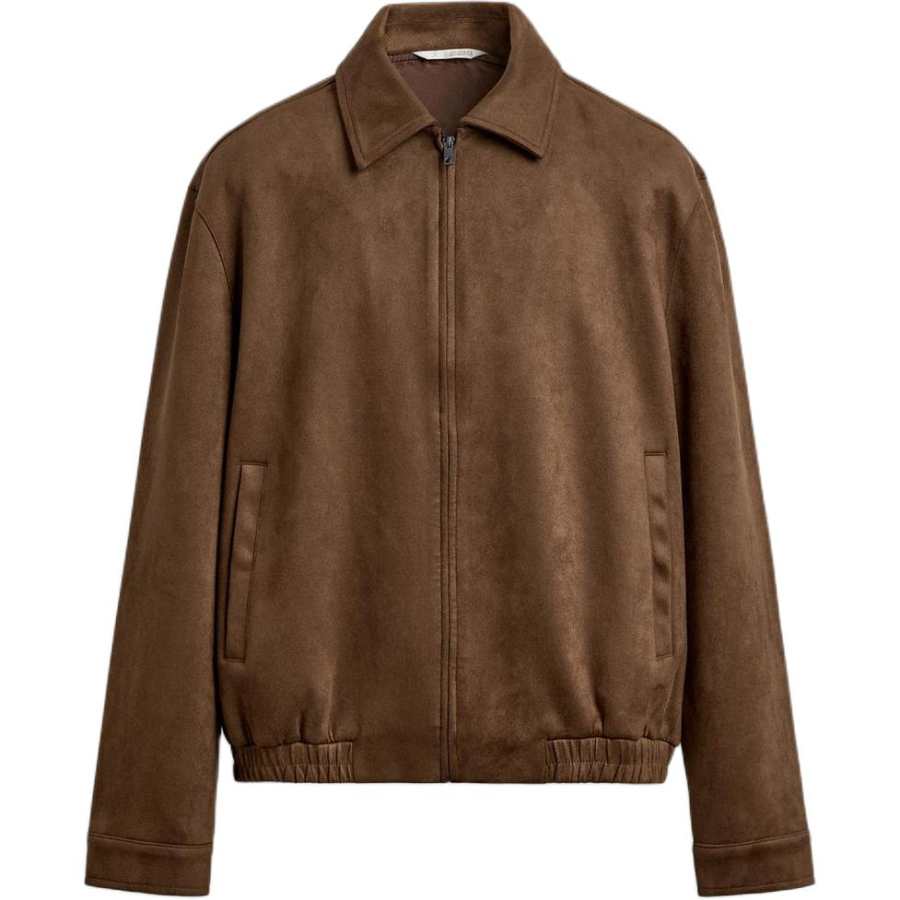 ZARA ZARA Jackets Men's Brandy Color Lapel Moderate Other