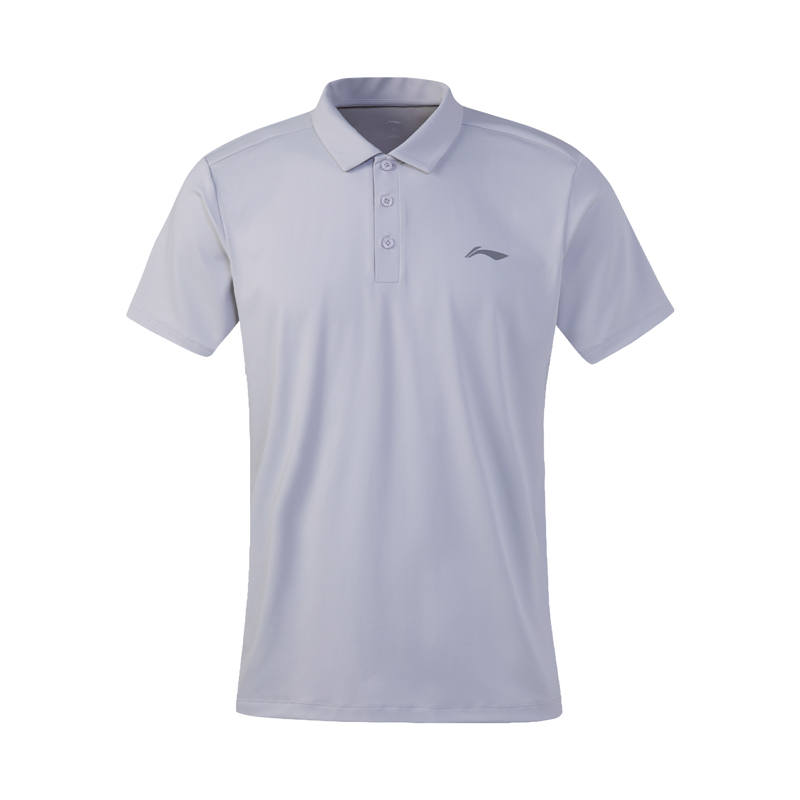 Li-Ning Li Ning Polo Shirt Men's Calm Gray