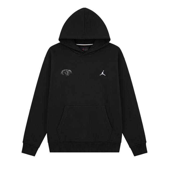 Jordan Jordan Sweatshirts Unisex Black Hooded Moderate Regular