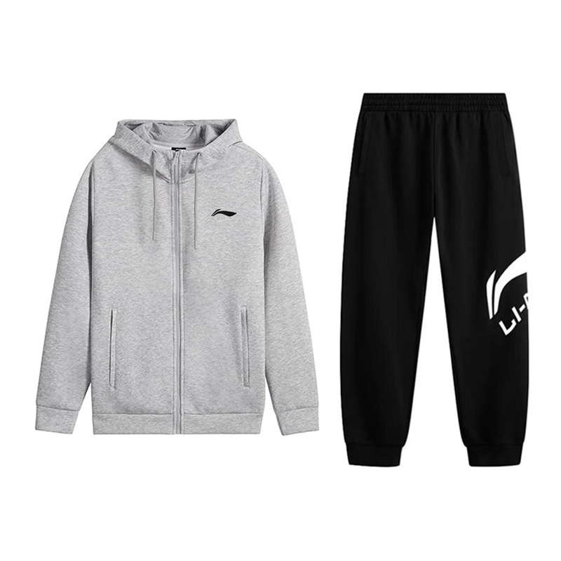 Li-Ning Li Ning Casual Sportswear Unisex Coin Gray+Black