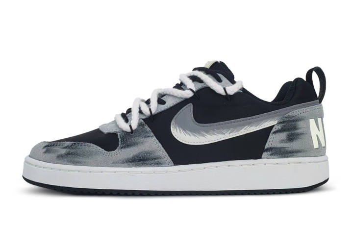 Nike Nike Court Borough Star Moon Gray Low top Skateboard Shoes Men's Black Gray