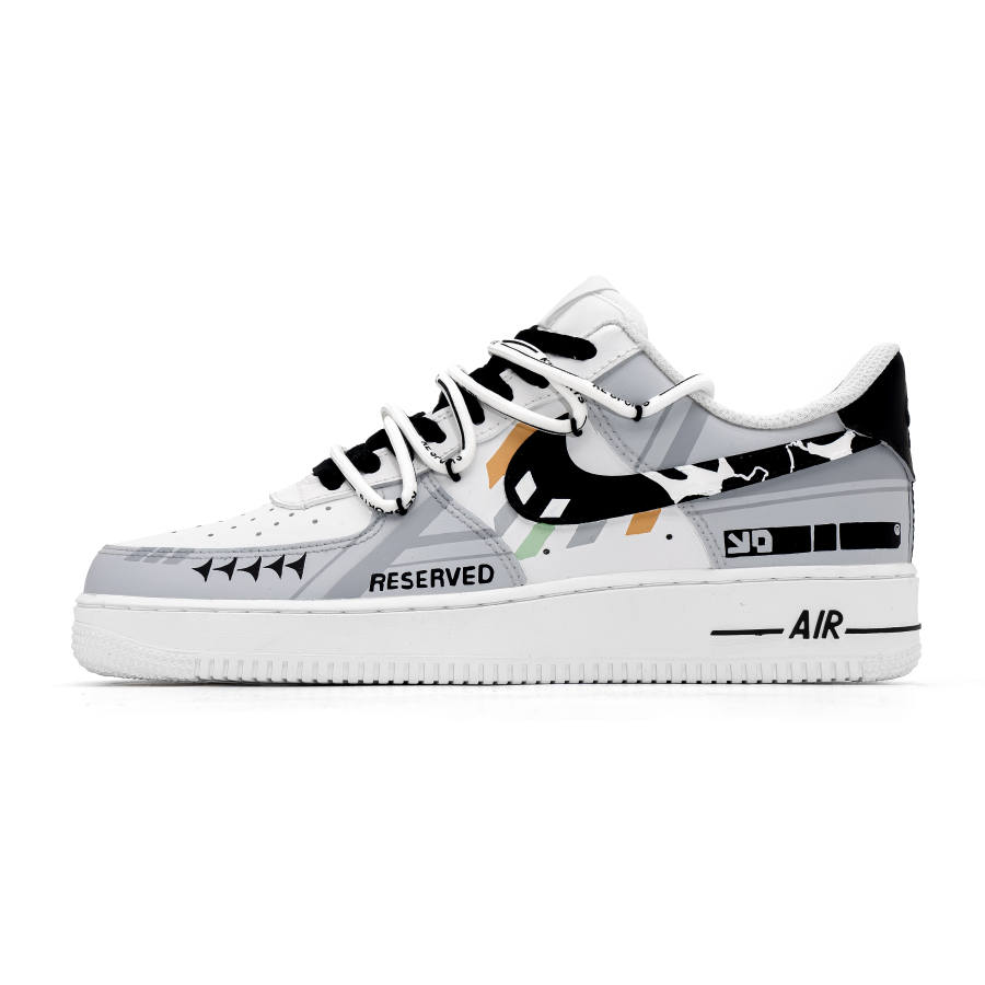 Nike Nike Air Force 1 Cyber Urban Techwear Cow Leather Abrasion Resistant Slip Resistant Low top Skateboard Shoes Unisex