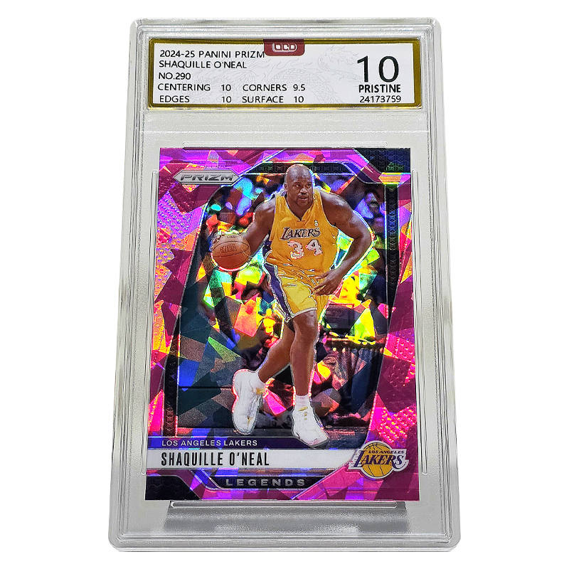 PANINI Great Shark O'Neal Star Card 24 Final Prizm Ice Crushing Graded Cards 1 Pc