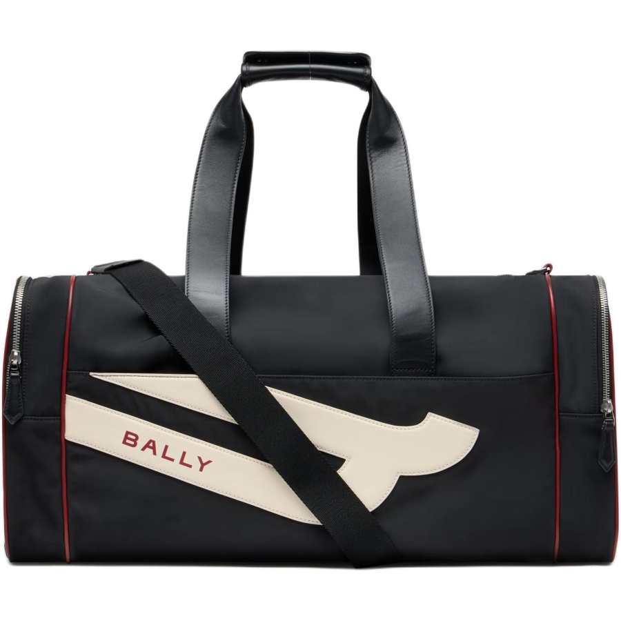 BALLY BALLY Nylon Travel Bag Men's Black