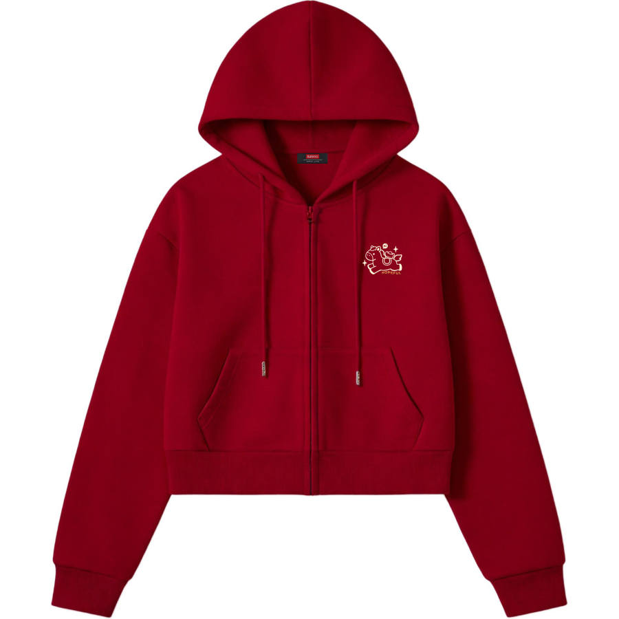 BALENO Sweatshirts Women's Hooded Moderate Cardigan