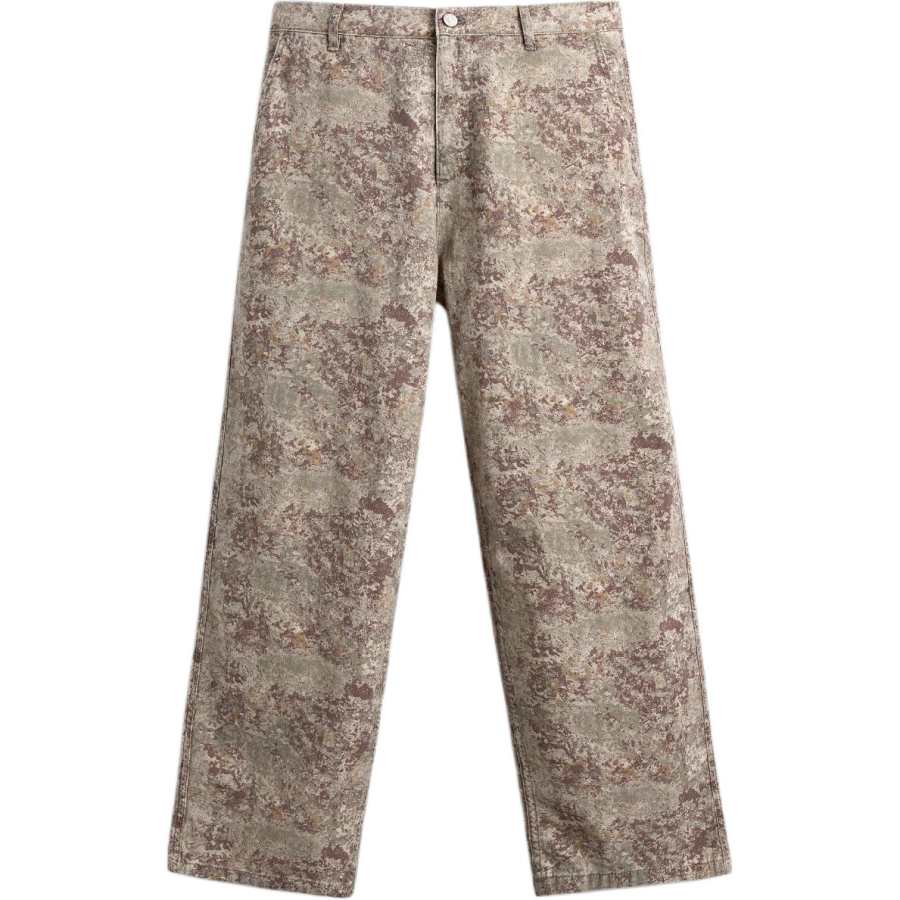 ZARA Jeans Men's Print Moderate Straight Fit Pants