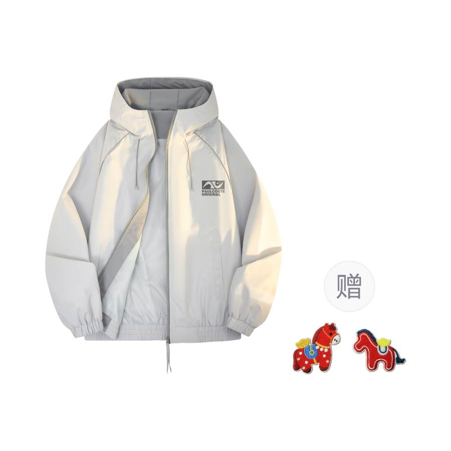 PAUL COSTELLOE Jackets Unisex Hooded Moderate Workwear