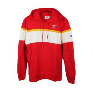 Reebok Sweatshirts Men's Red Hooded Moderate