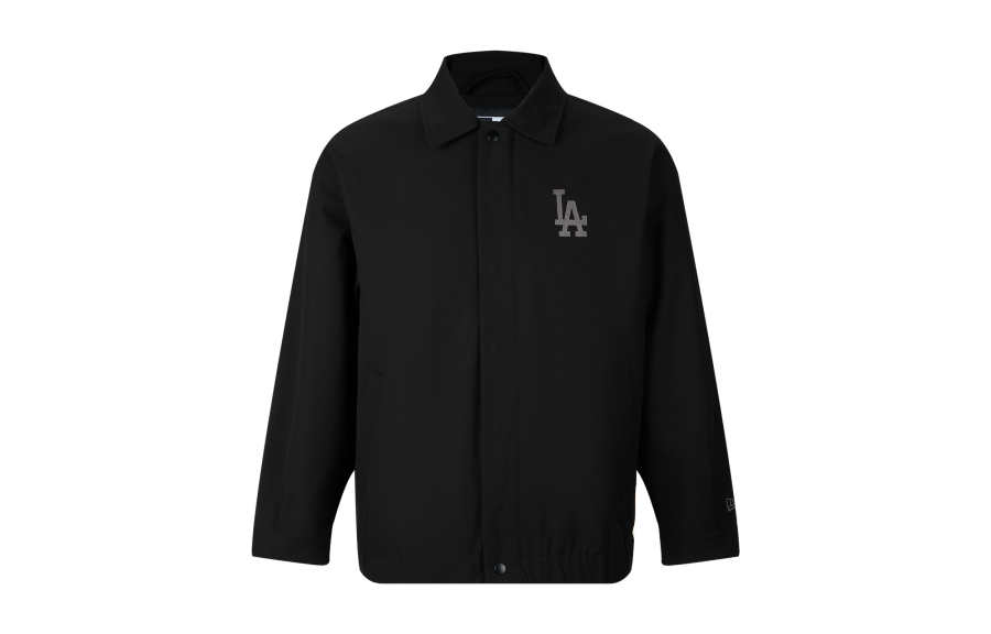 New Era Jackets Unisex Black Lapel Moderate Other