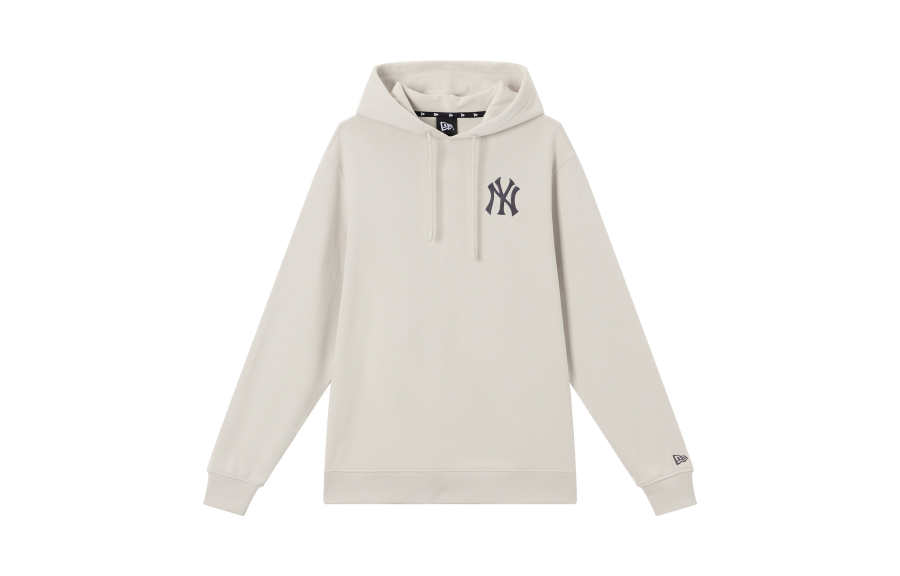 New Era Sweatshirts Unisex Ecru Hooded Non Detachable Moderate Regular
