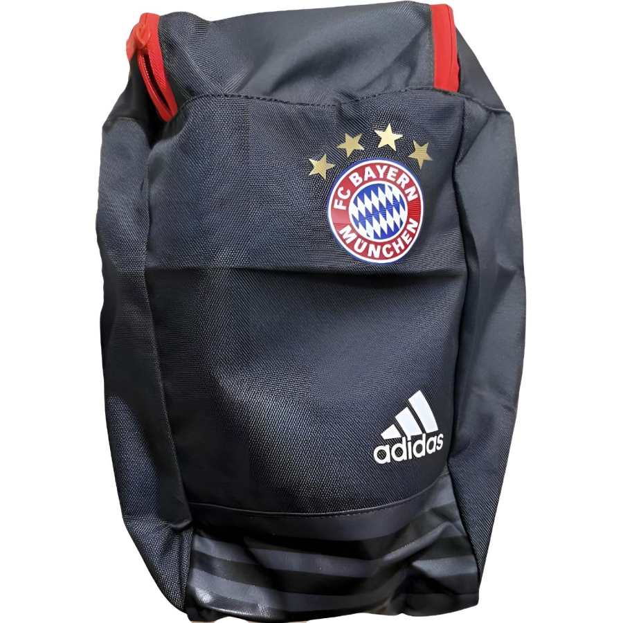 Adidas Adidas Polyester Travel Storage Bag Unisex Dark Gray & Red