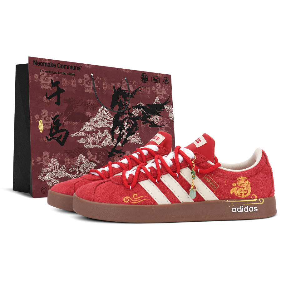 Adidas Adidas Vl Court Classic Low top Skateboard Shoes Unisex
