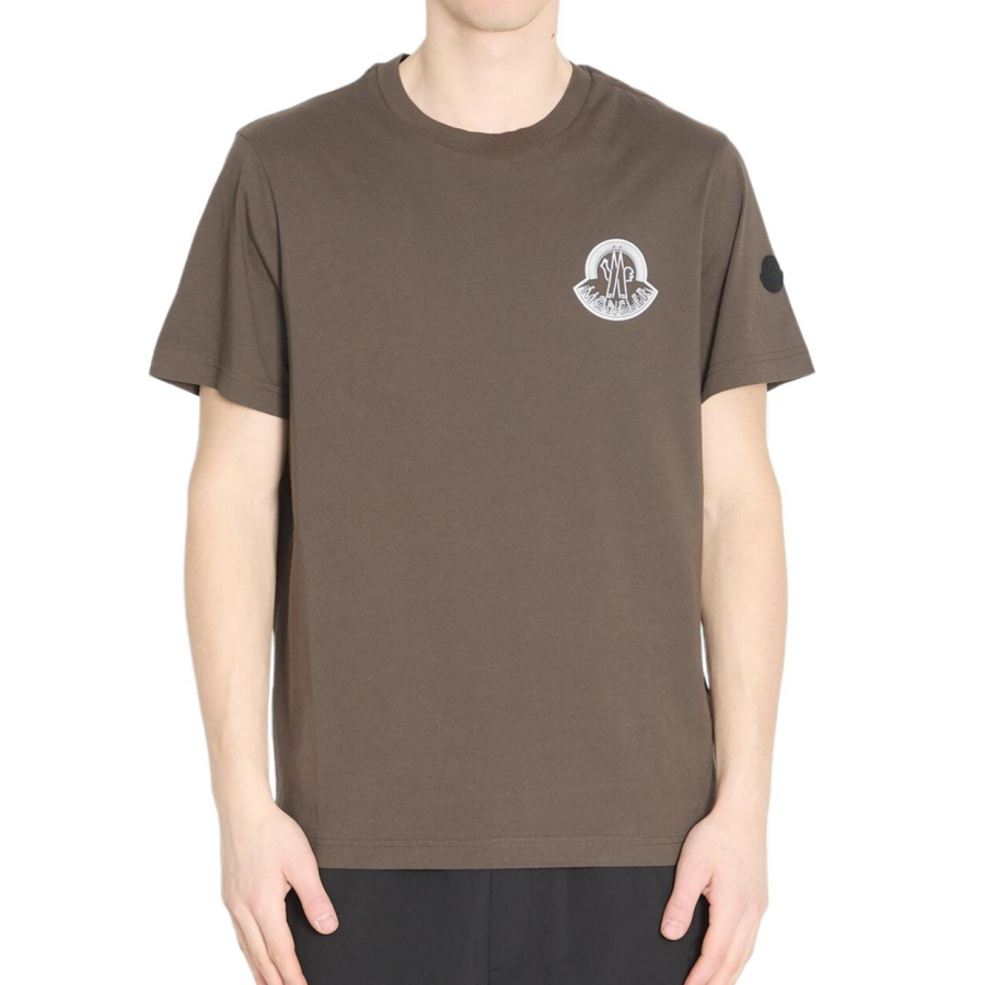 Moncler Logo Printed Crewneck T-Shirt