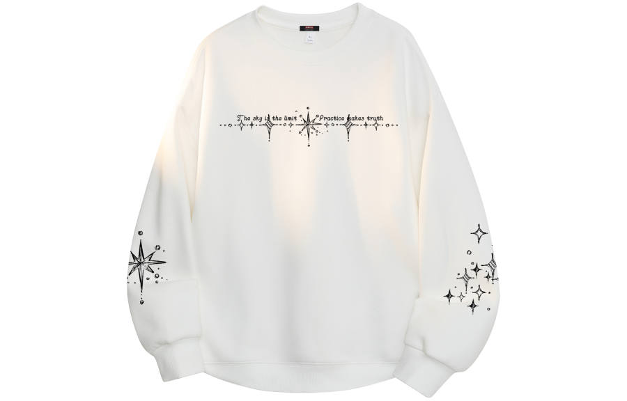 BALENO BALENO Sweatshirts Unisex Crew Neck Thickened Regular