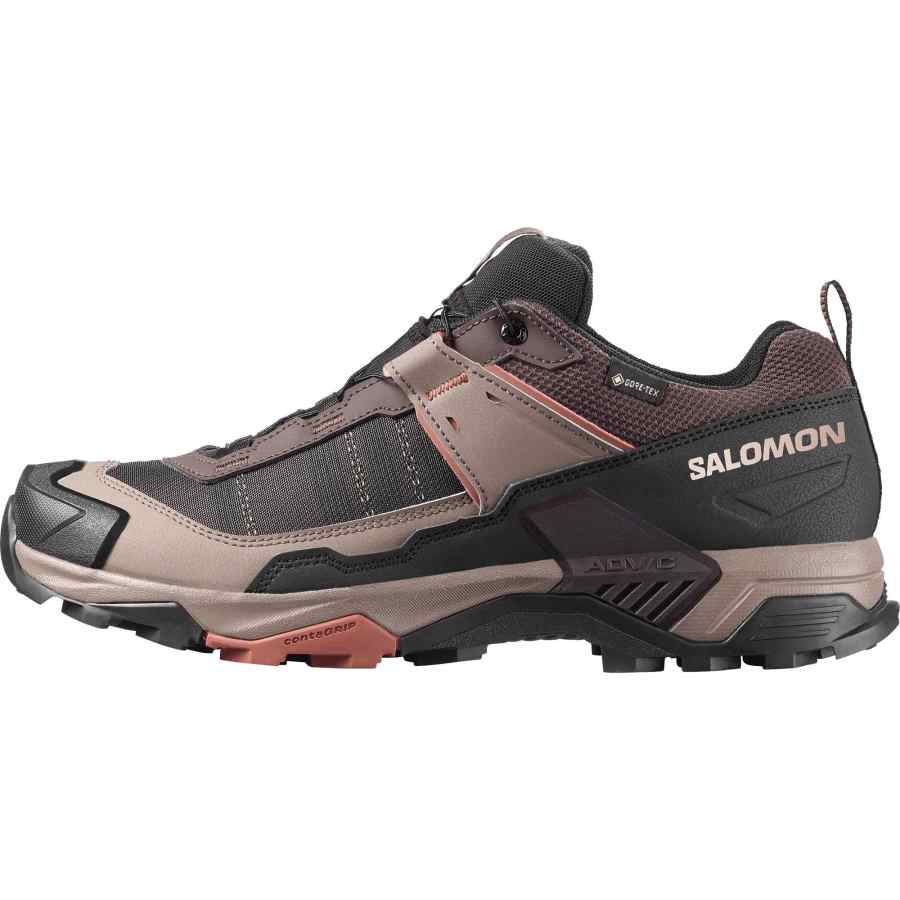 SALOMON X ULTRA 5 Fabric Cushioning Abrasion Resistant Waterproof And Breathable Support Low top
