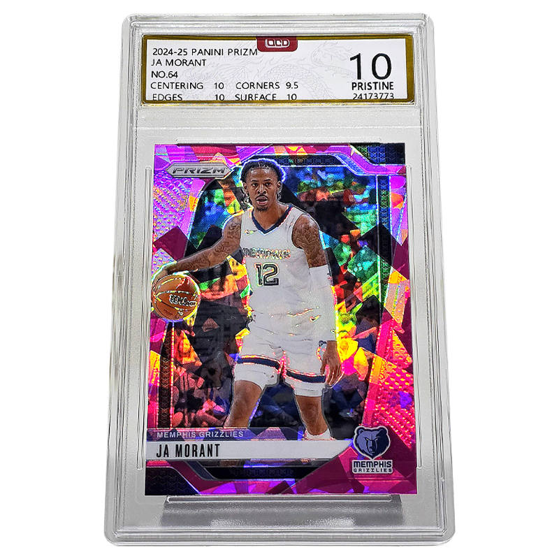 PANINI PANINI Morant Star Card 24 Final Prizm Ice Crushing Graded Cards 1 Pc