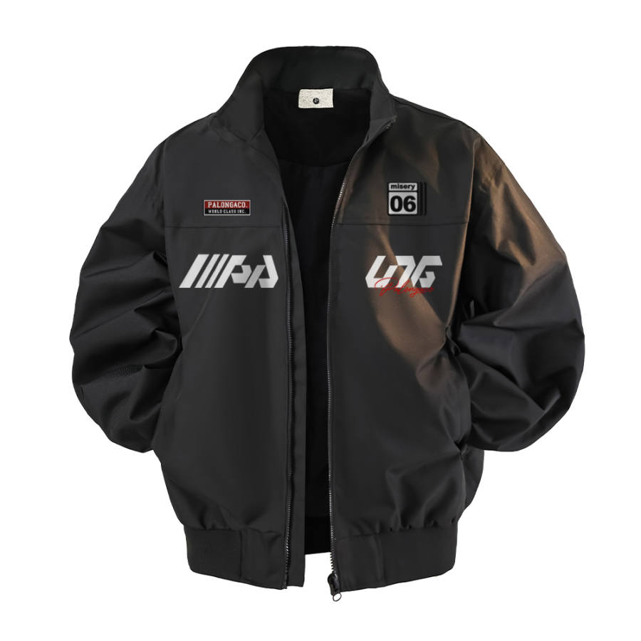 PAL ONGACO Jackets Unisex Stand Collar Moderate Workwear
