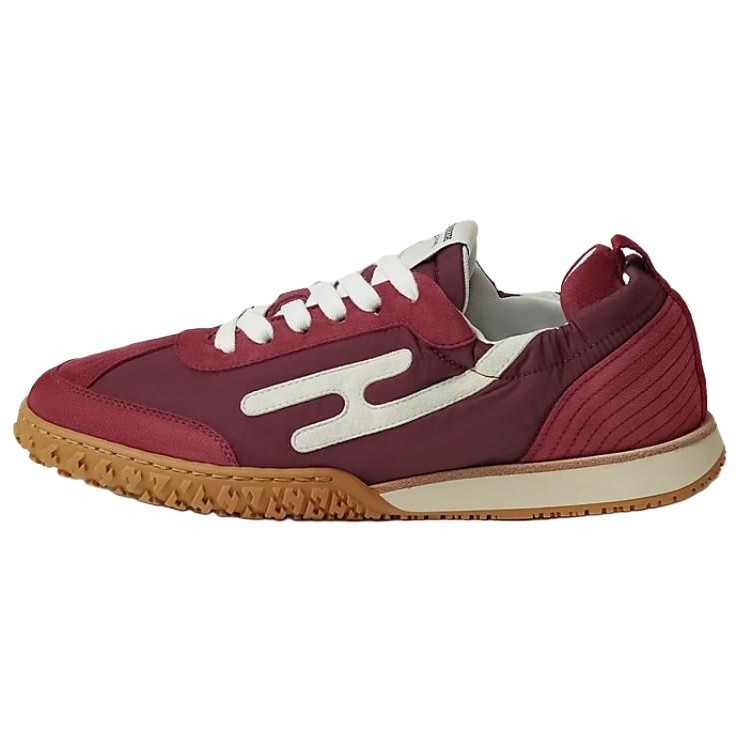 HERMES Jet Low top Casual Shoes 2.2cm Women's Red