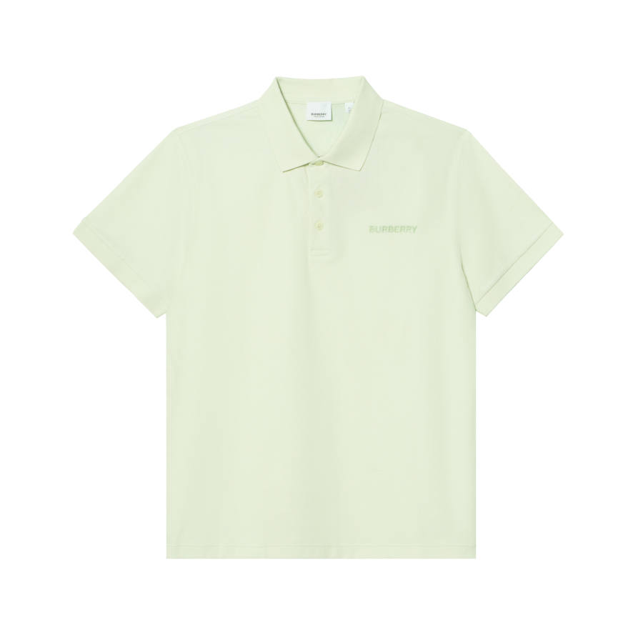 Burberry Polo Shirt Men's Green