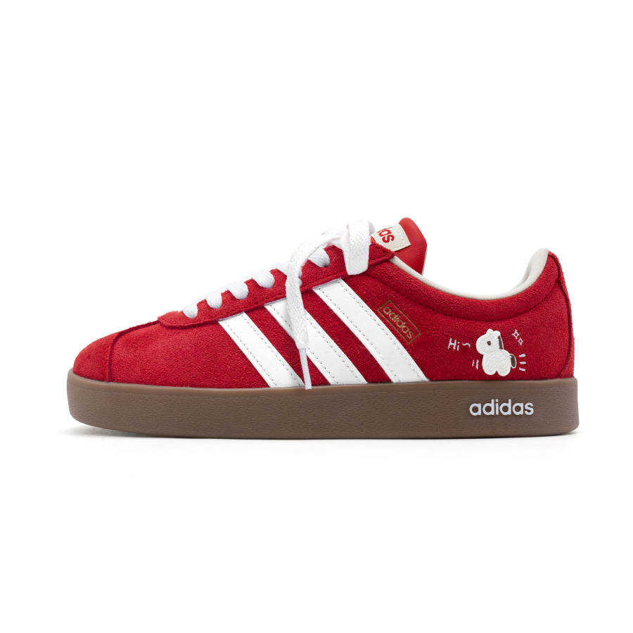 Adidas Adidas Vl Court Classic Year Of The Horse Limited Edition Low top German Army Trainers Unisex China Red