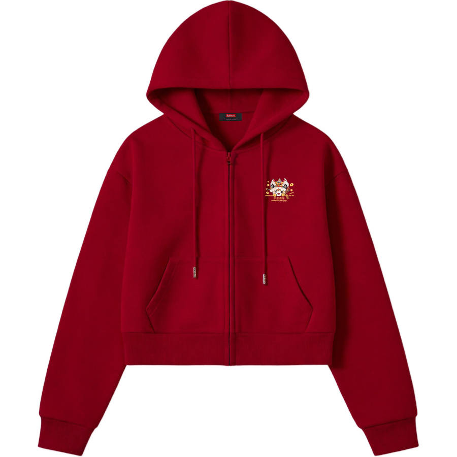 BALENO Sweatshirts Women's Hooded Moderate Cardigan