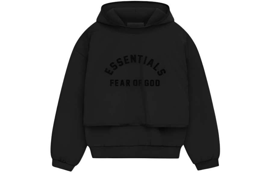 Fear Of God Essentials Nylon Fleece Hooded Sweater