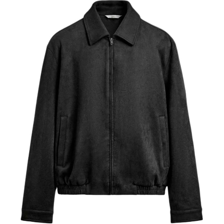 ZARA ZARA Jackets Men's Black Lapel Moderate Other