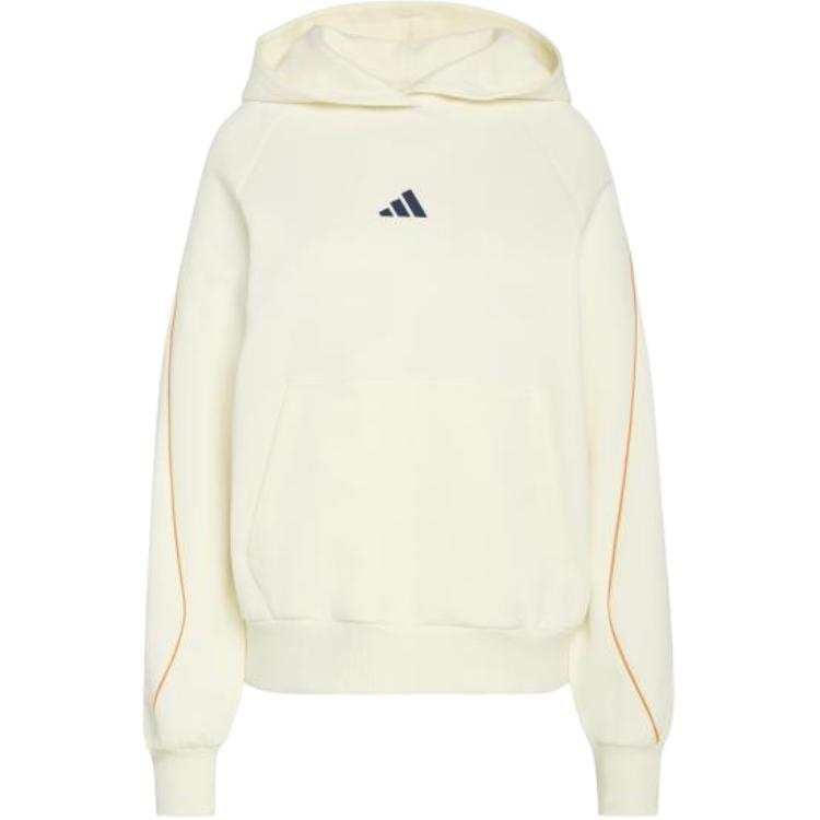 Adidas Adidas Sweatshirts Women's White Hooded Moderate