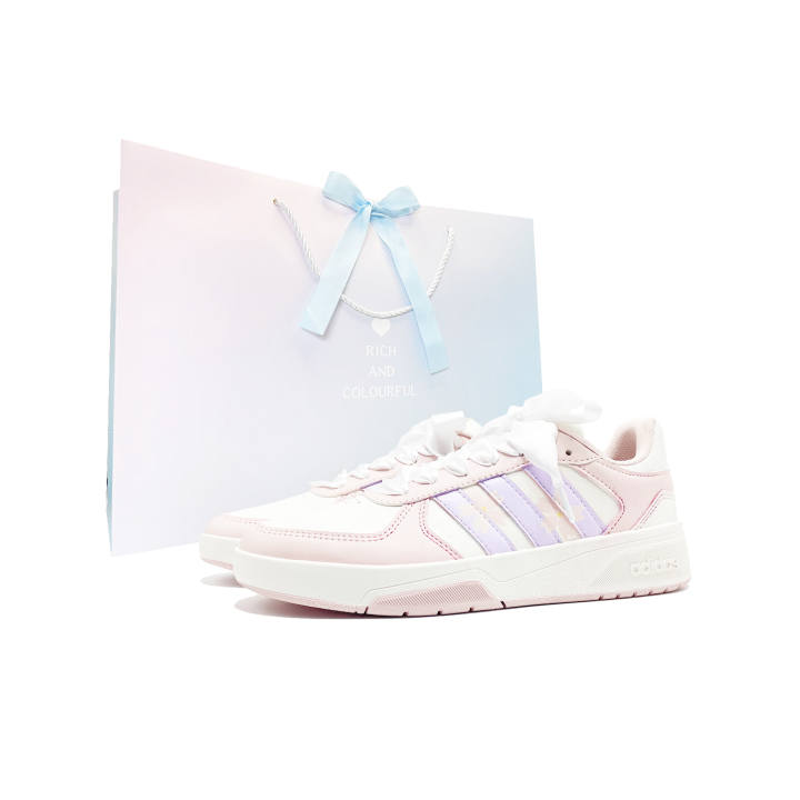 Adidas Adidas COURTBEAT Twin Flower Language Coverage Abrasion Resistant Slip Resistant Wrapping, Wear Resistant And Non Slip
