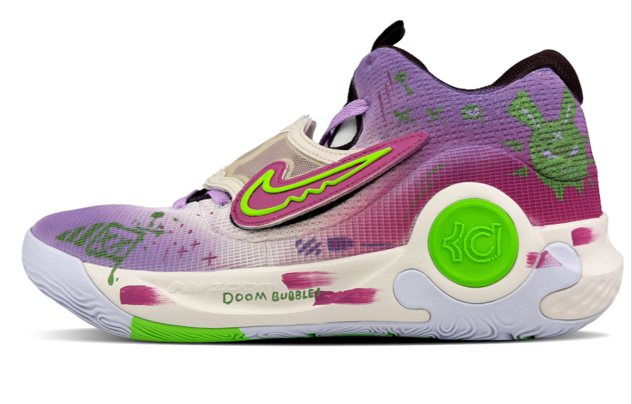 Nike Nike KD Trey 5 X Apocalypse Bubbles Cushioning Slip Resistant Abrasion Resistant High top Basketball Shoes Men's