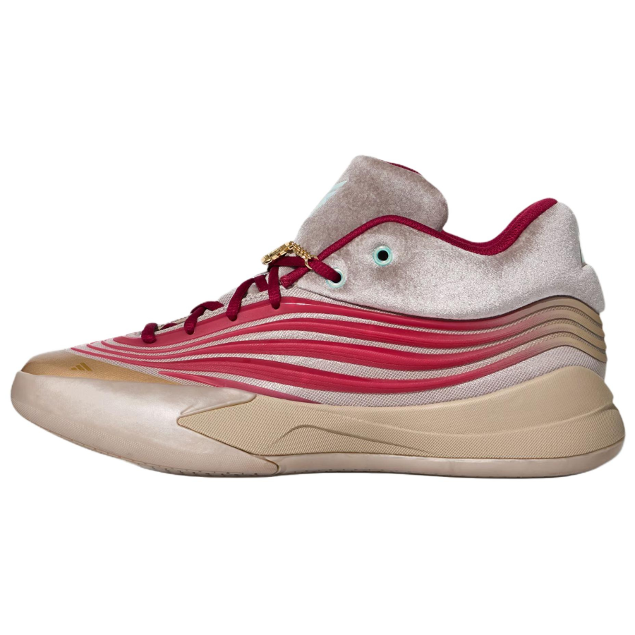 Adidas Adidas Dame 10 Basketball Shoes Unisex Gray Red