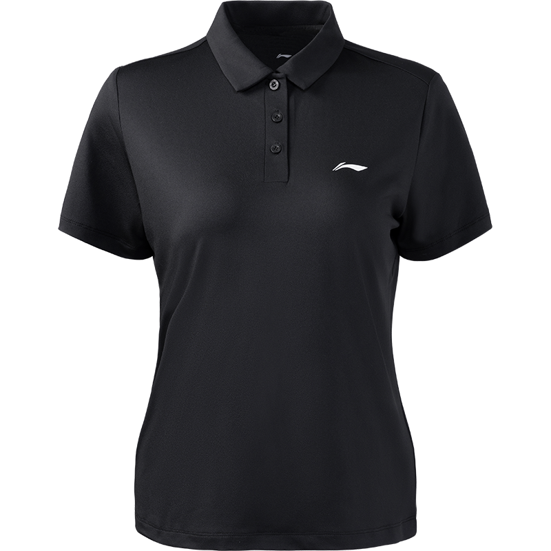Li-Ning Li Ning Polo Shirt Women's Black