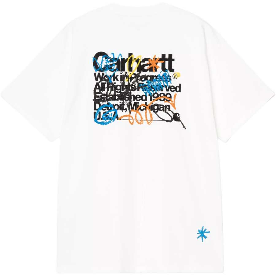 Carhartt Wip Graphic Back Print T-Shirt