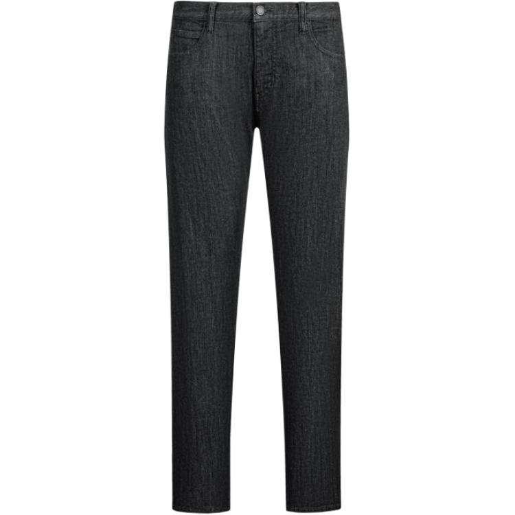 EMPORIO ARMANI Jeans Men's Denim Black Moderate Slim Fit Pants