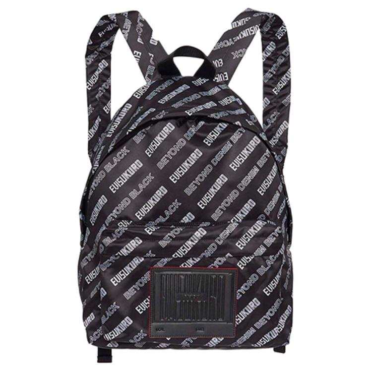 EVISU EVISU Polyester Backpack Unisex Black