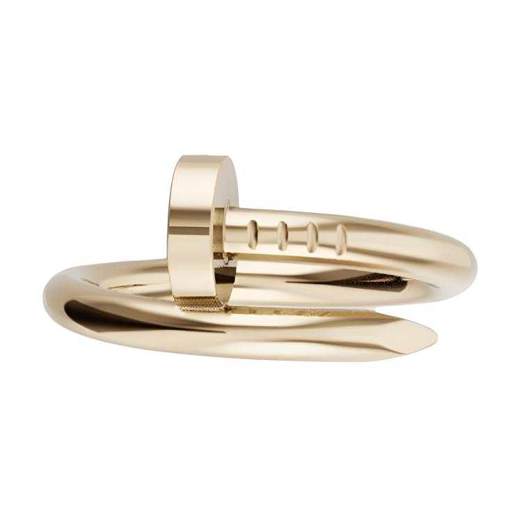 CARTIER JUSTE UN CLOU 18K Gold Rings Unisex Gold