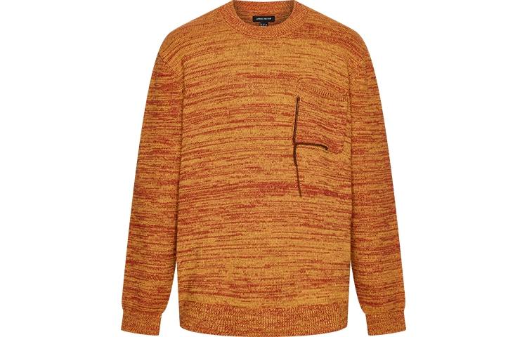 URBAN REVIVO Knitwear Men's Multicolor Crew Neck Moderate