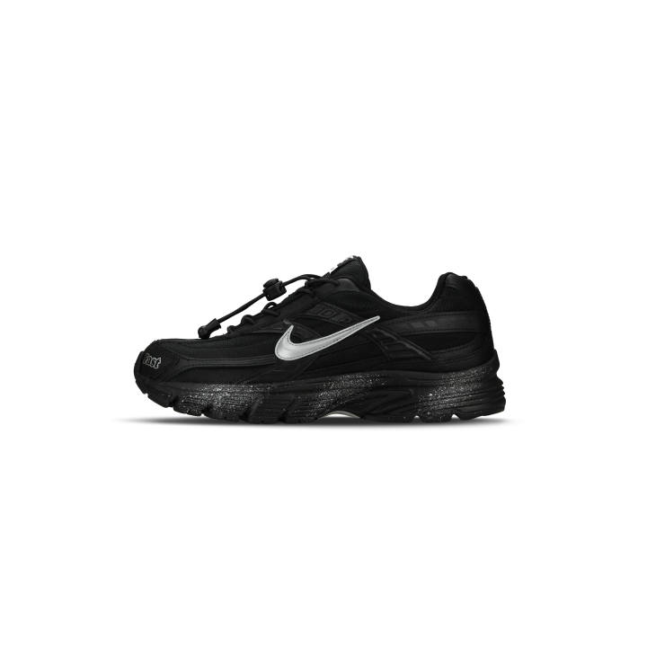 Nike Nike Initiator Abrasion Resistant Slip Resistant Low top Running Shoes Unisex Black Silver