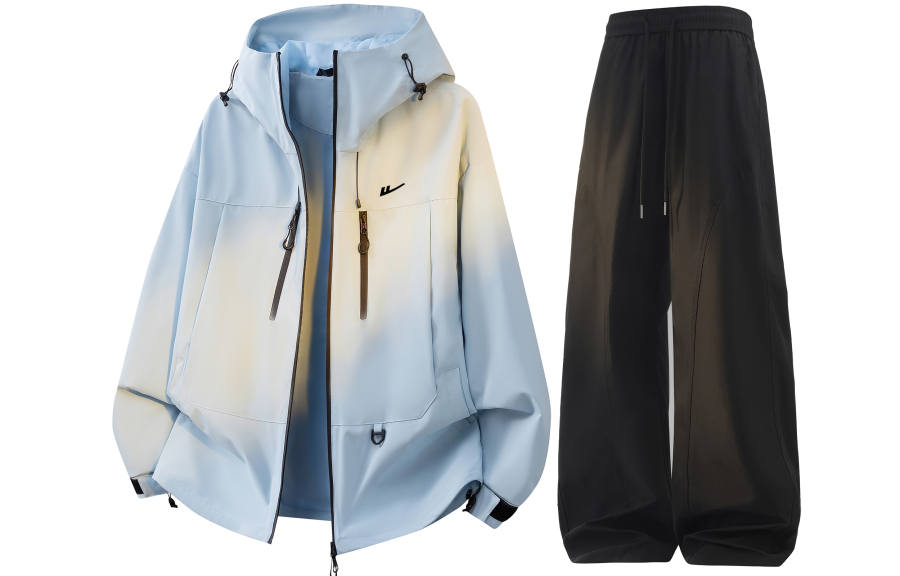 WARRIOR WARRIOR Windbreaker Jacket Clothing Sets Unisex