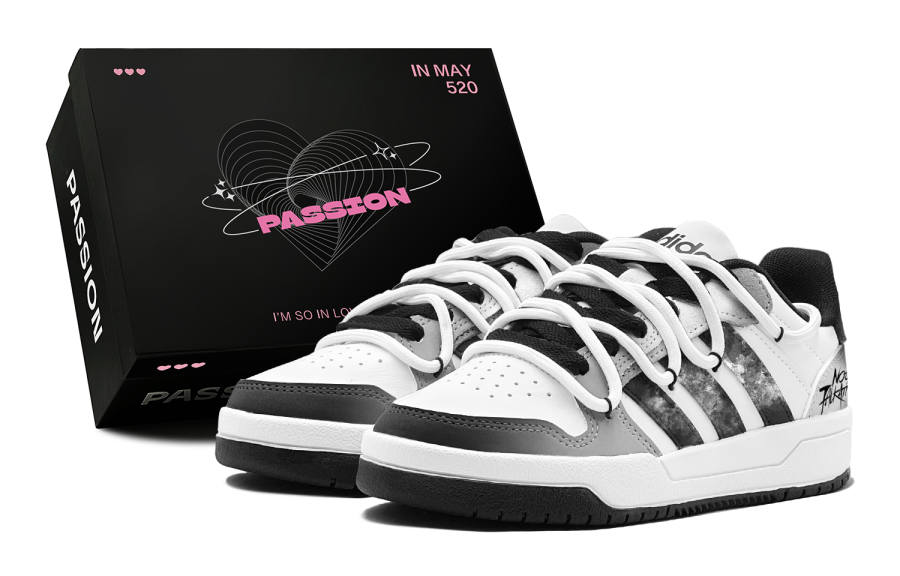 Adidas Adidas ENTRAP Preppy Style, Trendy Ink, Deconstruction Design, Individual Fashion, Versatile Trend Low top