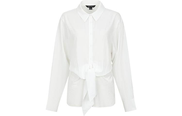 URBAN REVIVO Shirts Women's Lapel Moderate Shirt