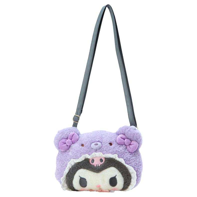 Sanrio Kuromi Polyester Crossbody Bags Regular Unisex Purple