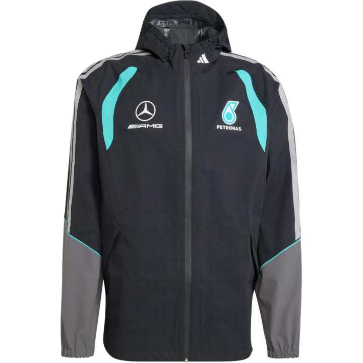 Adidas Adidas MERCEDES AMG PETRONAS FORMULA 1 TEAM RAIN Jacket Men's