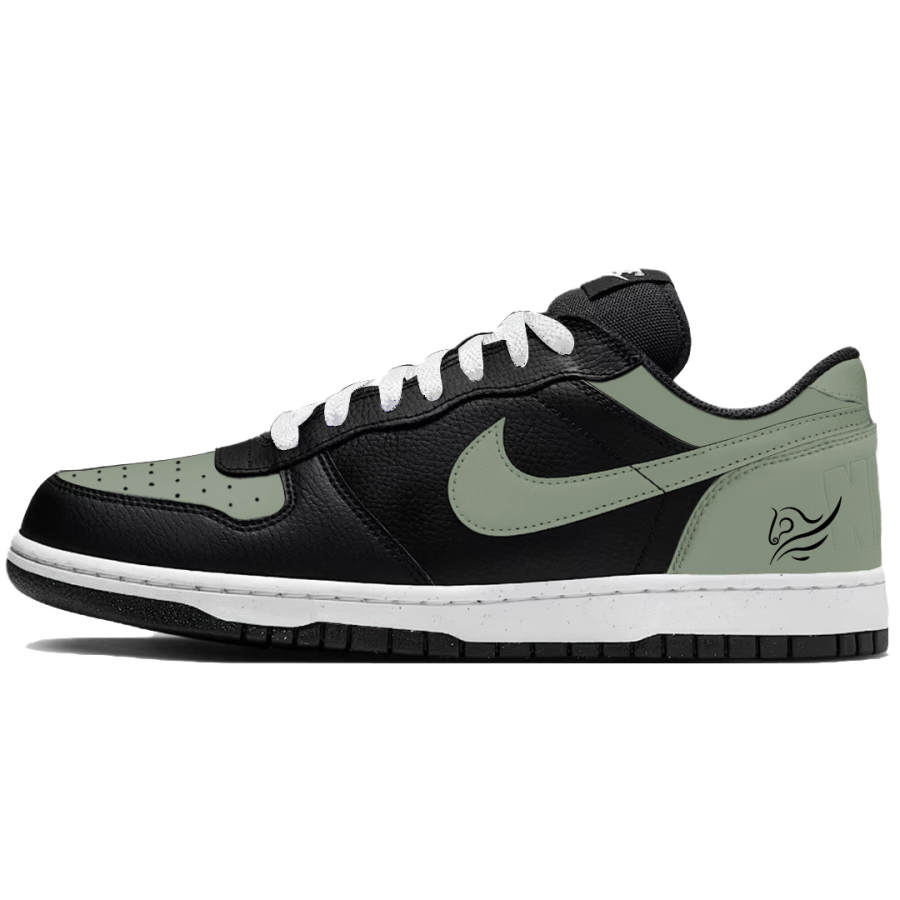 Nike Nike Big Ghost Green Low top Skateboard Shoes Men's Black Green