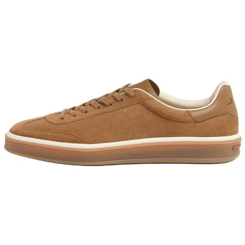 Loro Piana Tennis Walk Low top Skateboard Shoes Men's Light Sand Dune