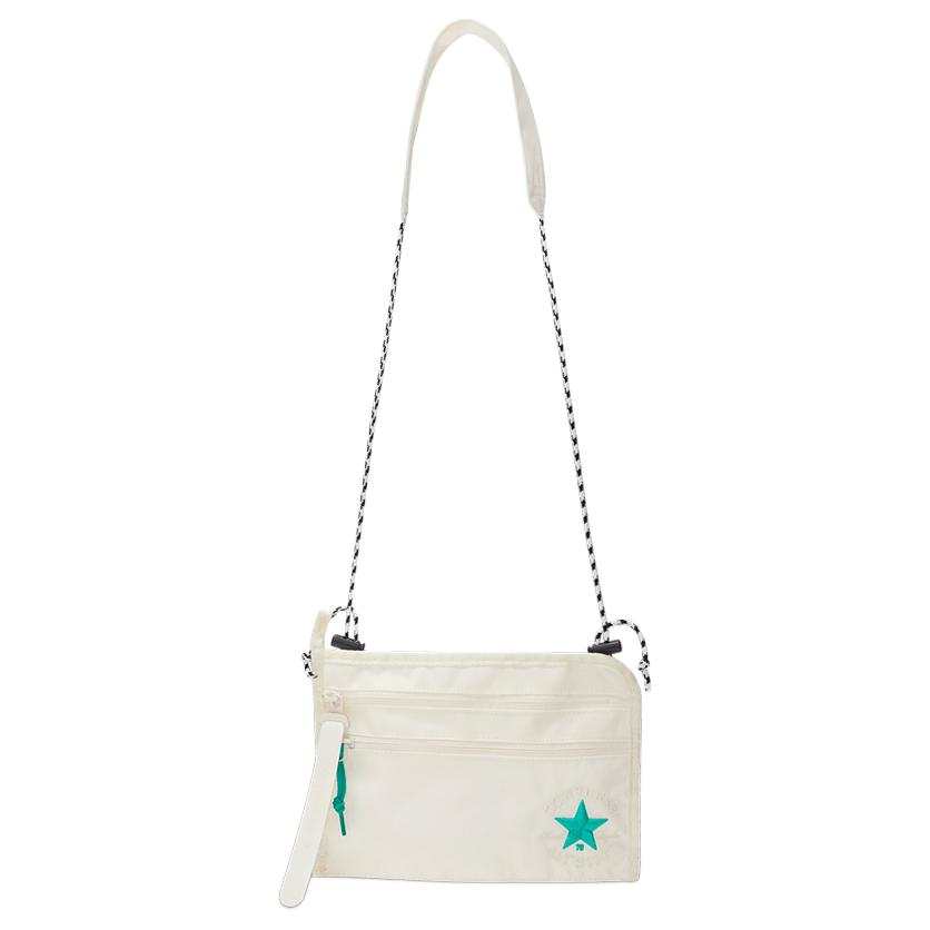 Converse Converse Musette Polyester Shoulder Bag, Crossbody Bag Unisex White