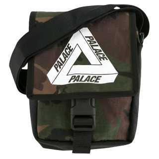 PALACE Canvas With Nylon Shoulder Bag Regular Unisex Camouflage