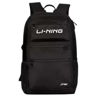 Li-Ning Li Ning Polyester Backpack Regular Unisex Black