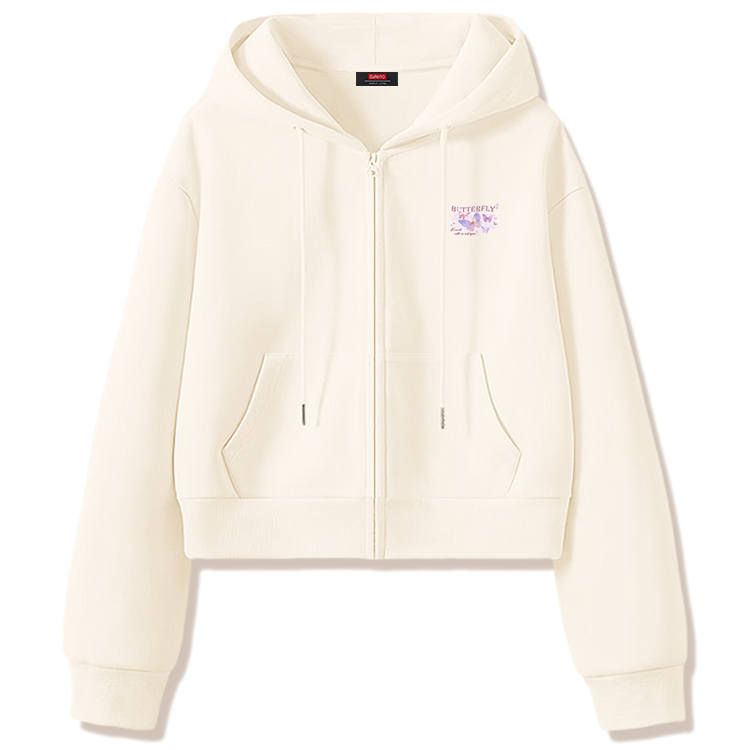BALENO Sweatshirts Women's Hooded Moderate Cardigan